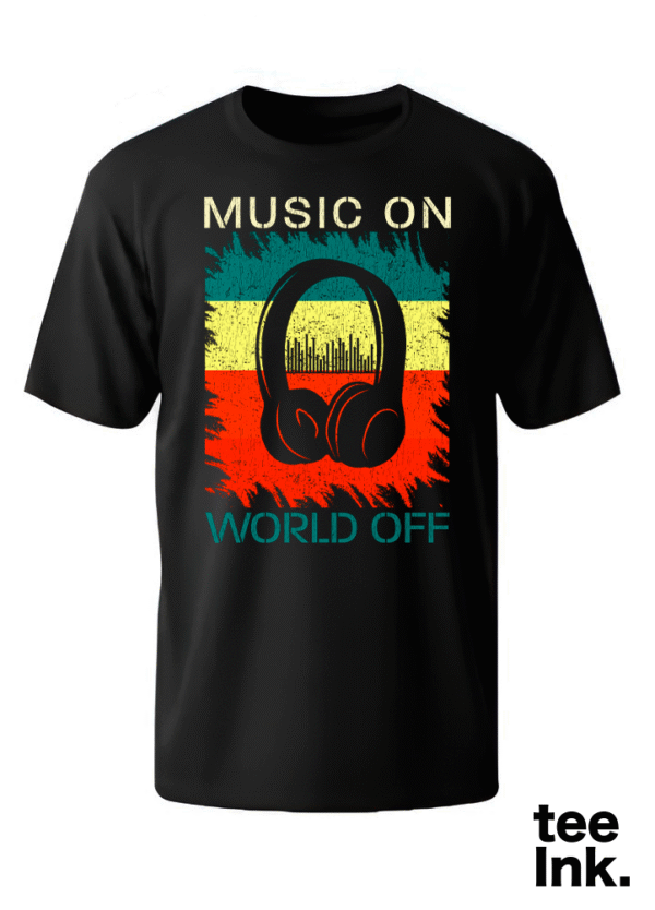 Playera o Camiseta Music On